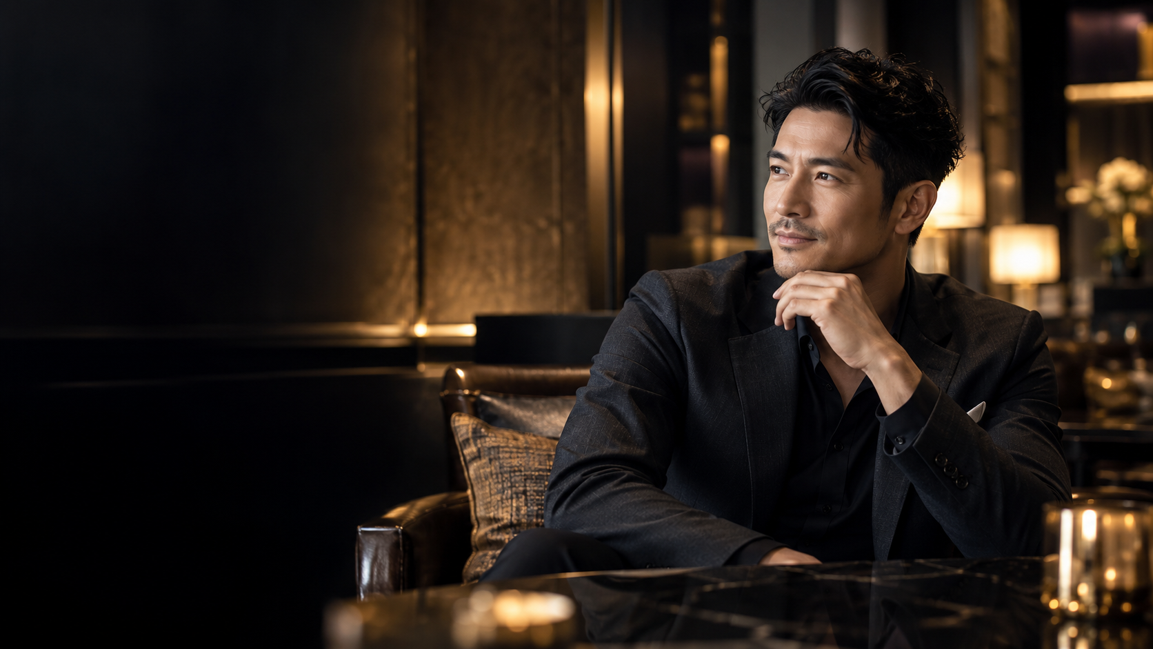 清潔感のある大人の男性